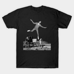 Pee Wee Herman On The Moon T-Shirt